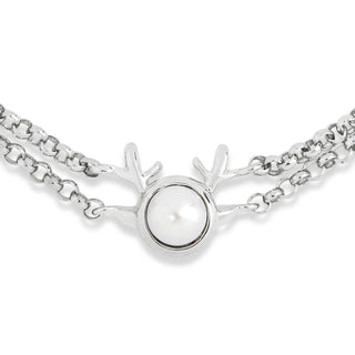 Reindeer Pearl Bracelet