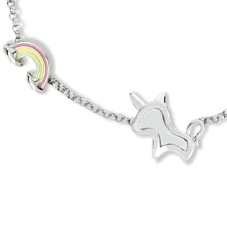 Unicorn and Rainbow Bracelet
