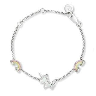 Unicorn and Rainbow Bracelet