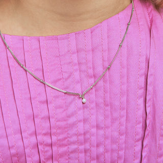 Bunny Ears Pearl Necklace